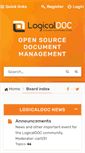 Mobile Screenshot of forums.logicaldoc.com