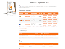 Tablet Screenshot of dist.logicaldoc.com